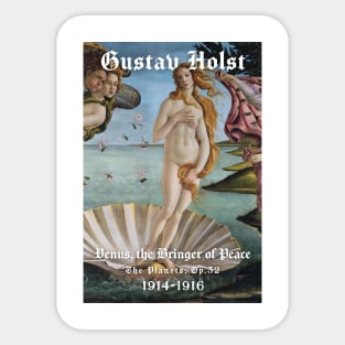 Gustav Holst - Venus Sticker